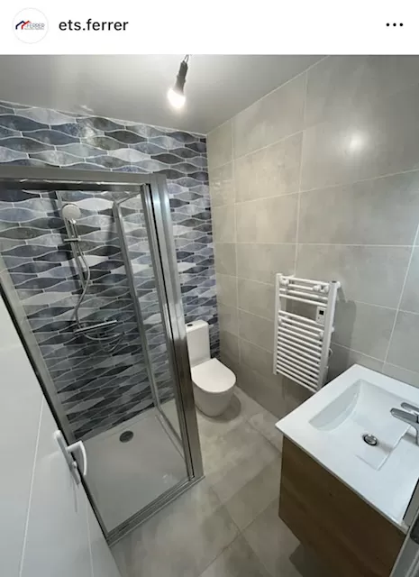 Rénovation d'une salle de bain sur Collioure